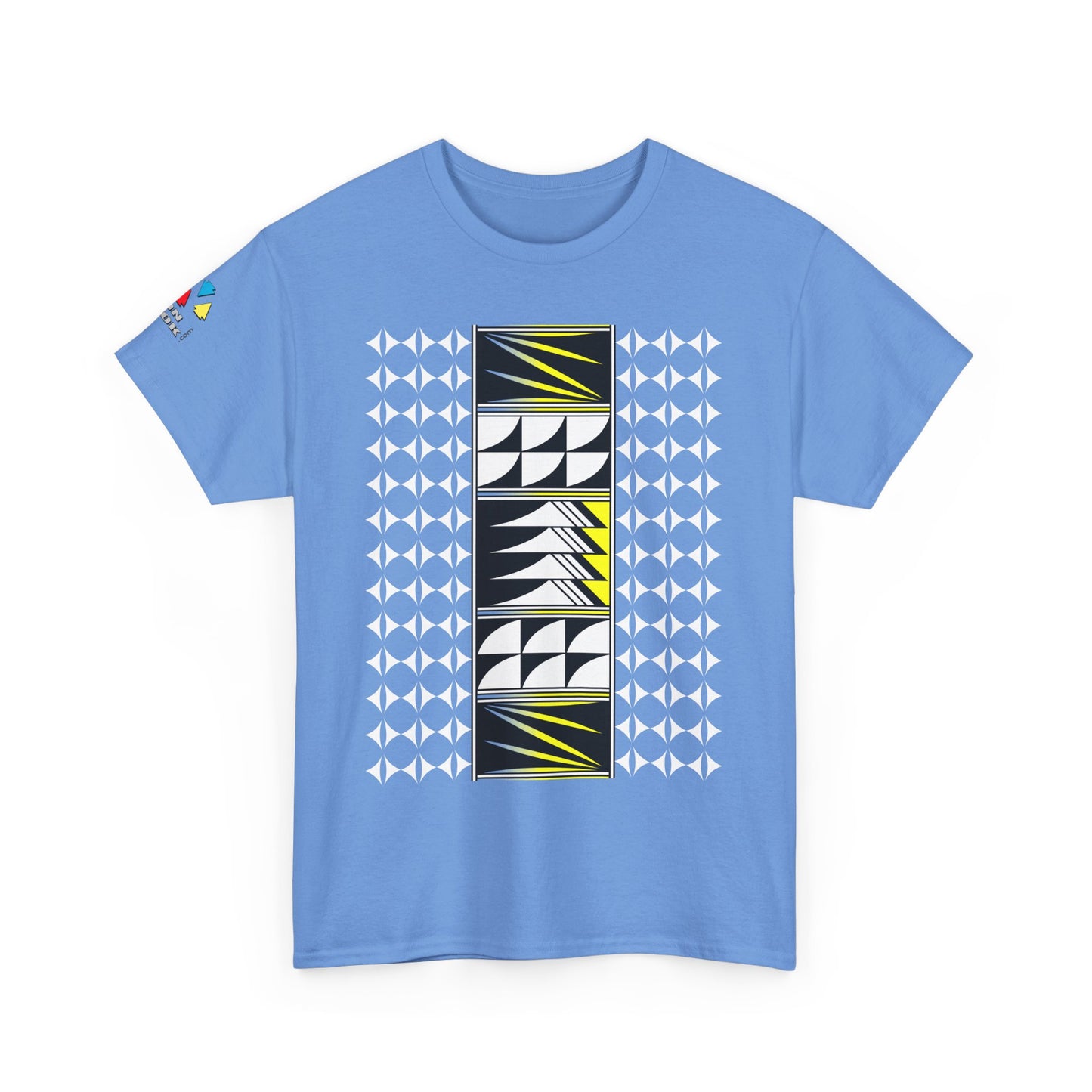 Feather Blessings in Yellow Gildan Unisex Tee