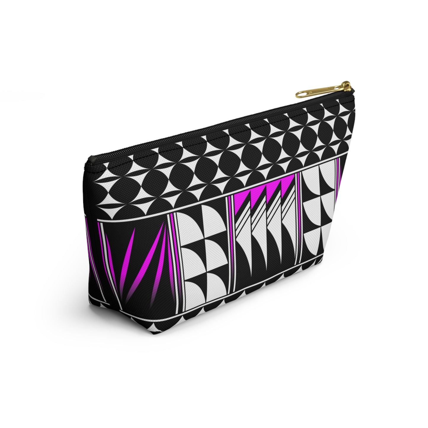 Blessed Feathers in Pink Pouch w T-bottom