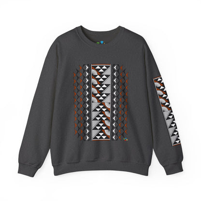 Sun and Rain in Rust Unisex Sweatshirt