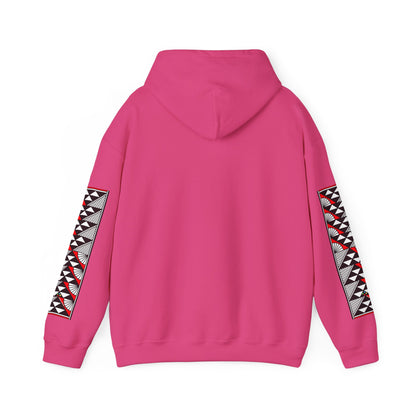 Sun and Rain in Red Unisex Hoodie