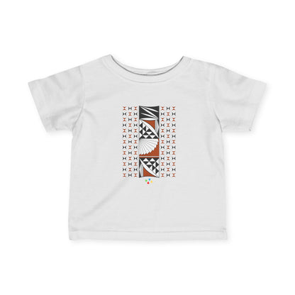Rust Southwest Sunrise Infant Fine Jersey Tee