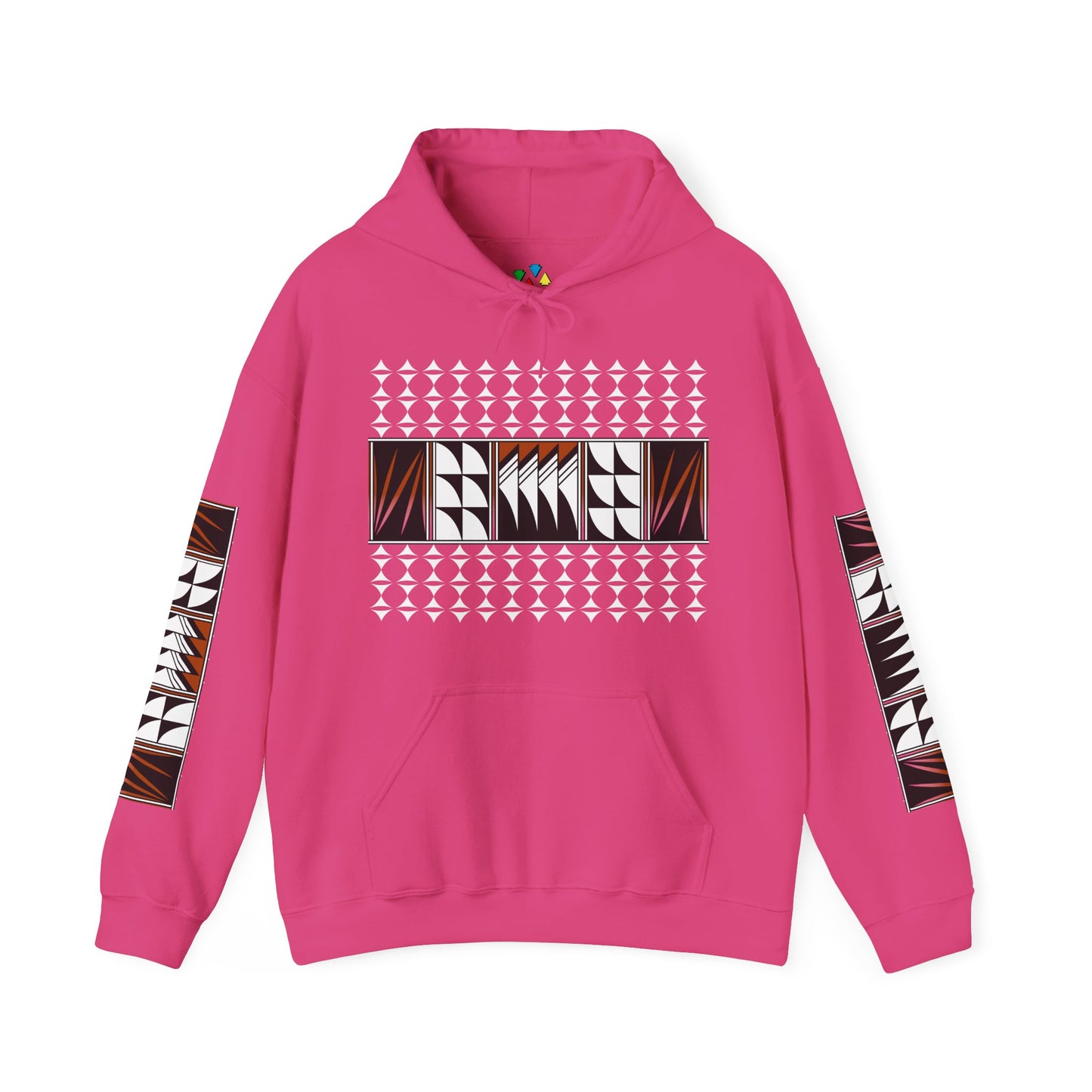Blessed Feathers in Rust Unisex Hoodie