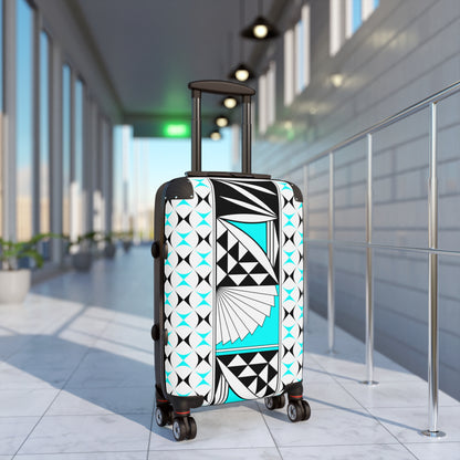 Turquoise Southwest Sunrise Suitcases