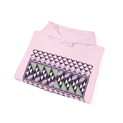 Sun and Rain in Purple Unisex Hoodie