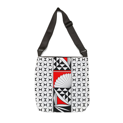 Red Southwest Sunrise Adjustable Tote Bag