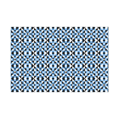 Light Blue Sacred Mountains Gift Wrap Papers