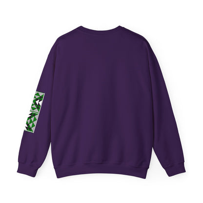 Sacred Mountains in Green Unisex Sweatshirt