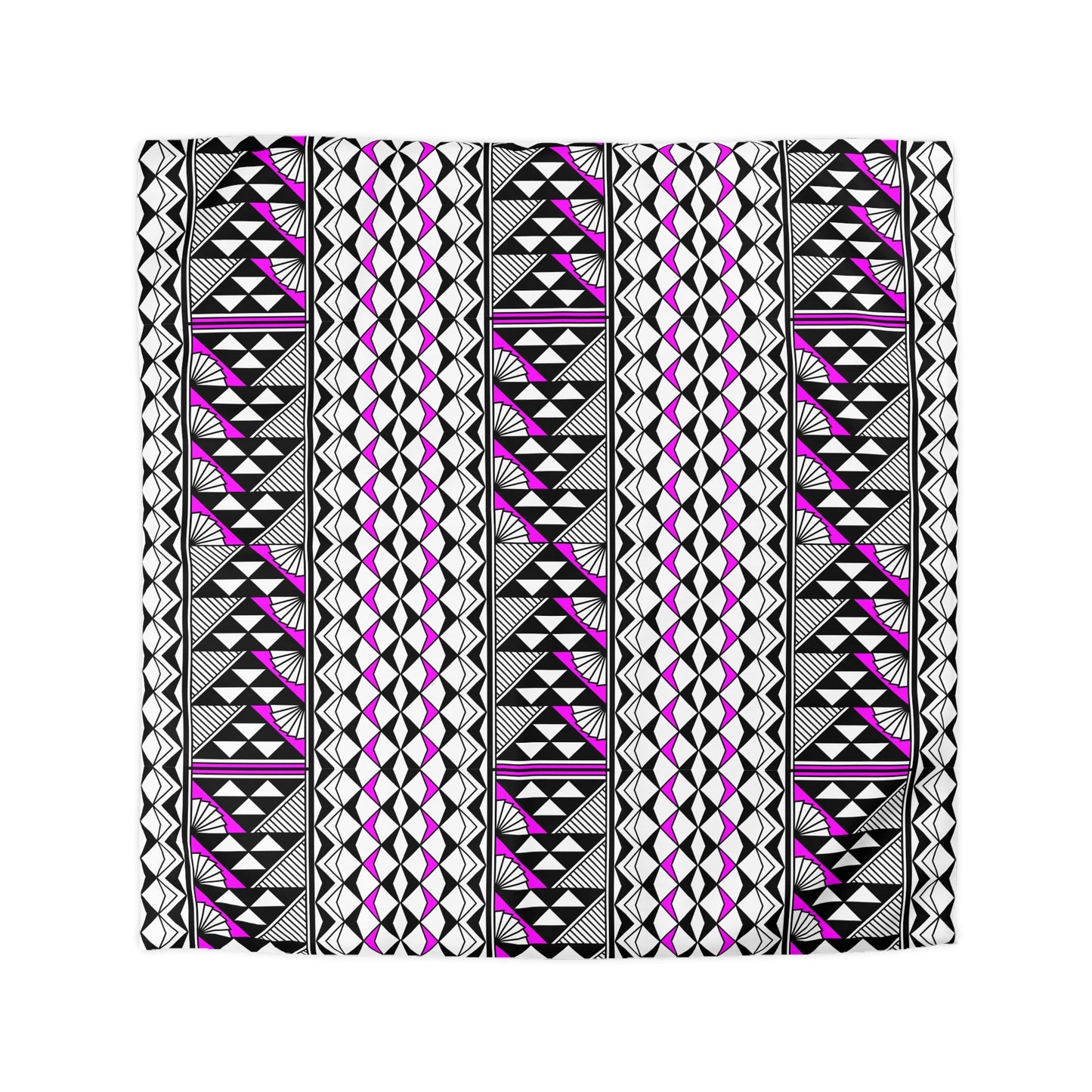 Sun and Rain in Pink Microfiber Duvet Cover