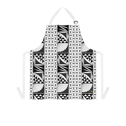 Southwest Sunrise 3 Row Charcoal Two Pocket Apron