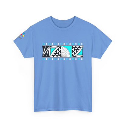 Southwest Sunrise 2 in Turquoise Gildan Unisex Tee