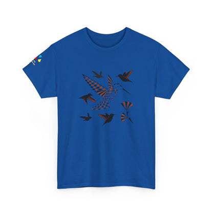 Hummingbird Blessing in Rust Gildan Unisex Tee