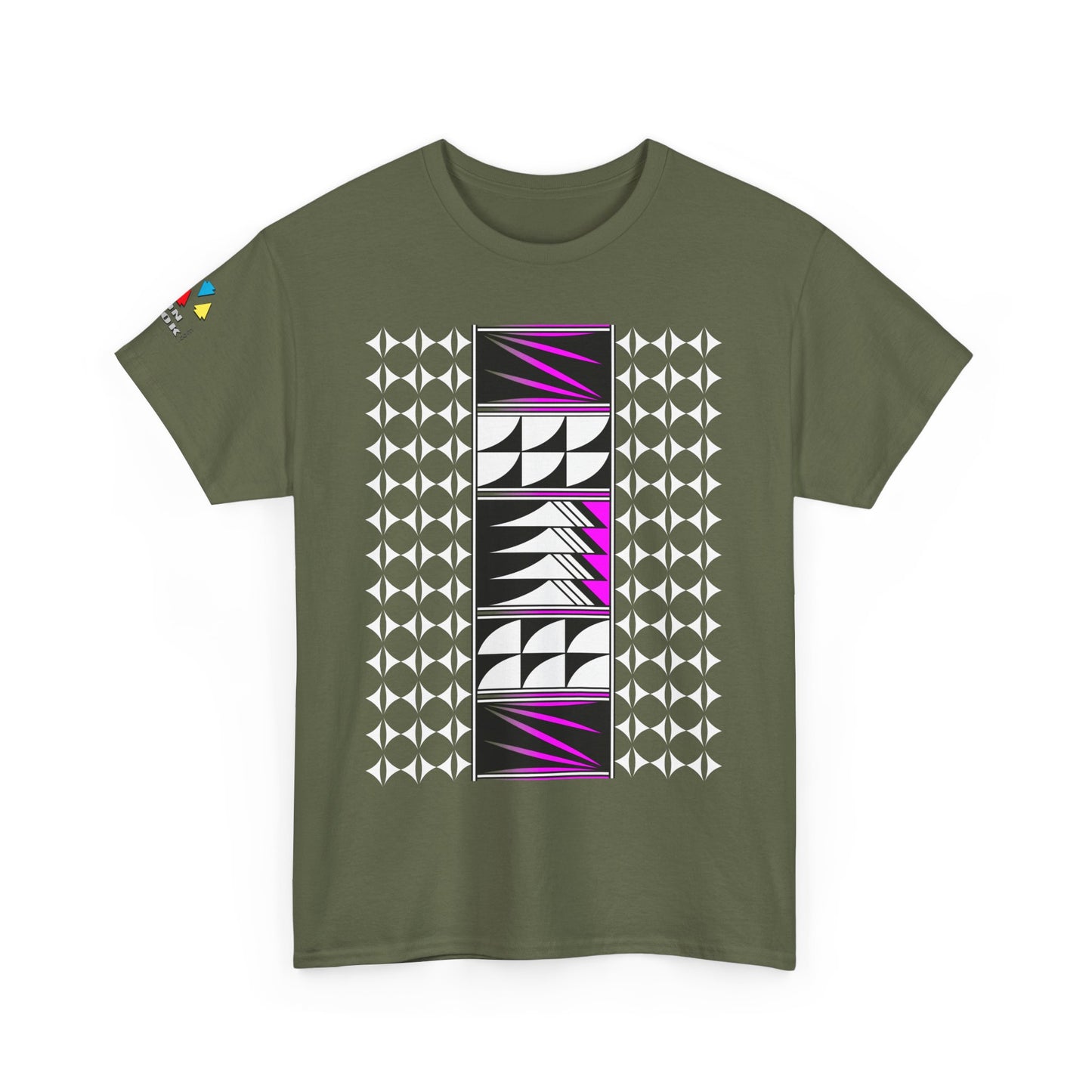 Feather Blessings in Pink Gildan Unisex Tee