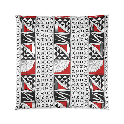 Southwest Sunrise in Red Comforter