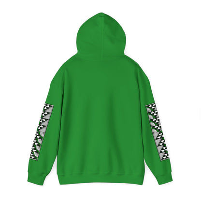 Sun and Rain in Green Unisex Hoodie