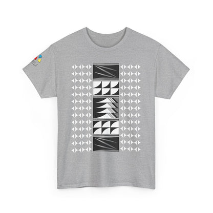 Feather Blessings in Gray Gildan Unisex Tee