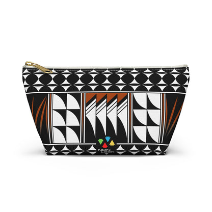 Blessed Feathers in Rust Pouch w T-bottom