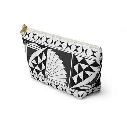 Southwest Sunrise in Charcoal Pouch w T-bottom