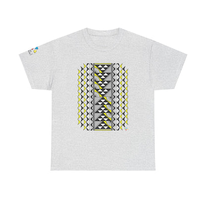 Sun and Rain in Yellow Gildan Unisex Tee