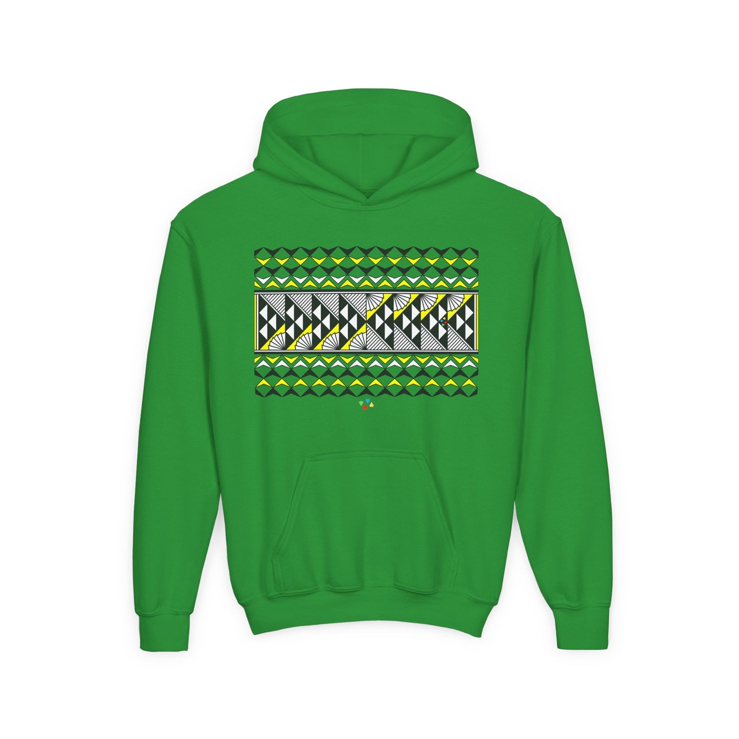 Yellow Rain and Sun Youth Heavy Blend Hooded Sweatshirt
