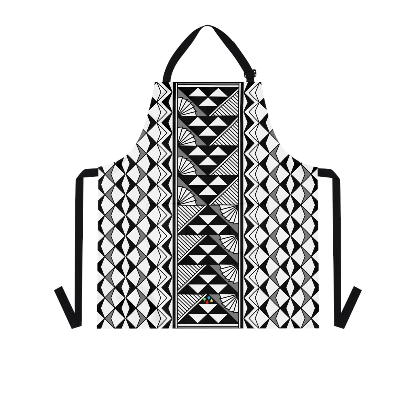 Gray Native Sun and Rain Two Pocket Apron