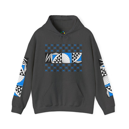 Southwest Sunrise in Sky Blue Unisex Hoodie