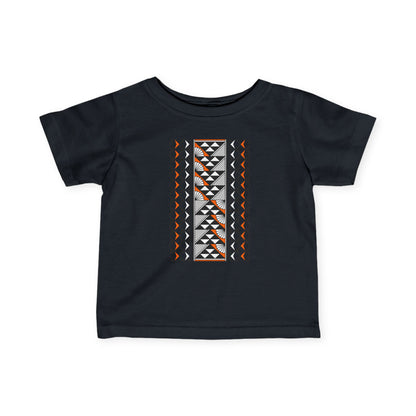 Orange Sun and Rain Infant Fine Jersey Tee