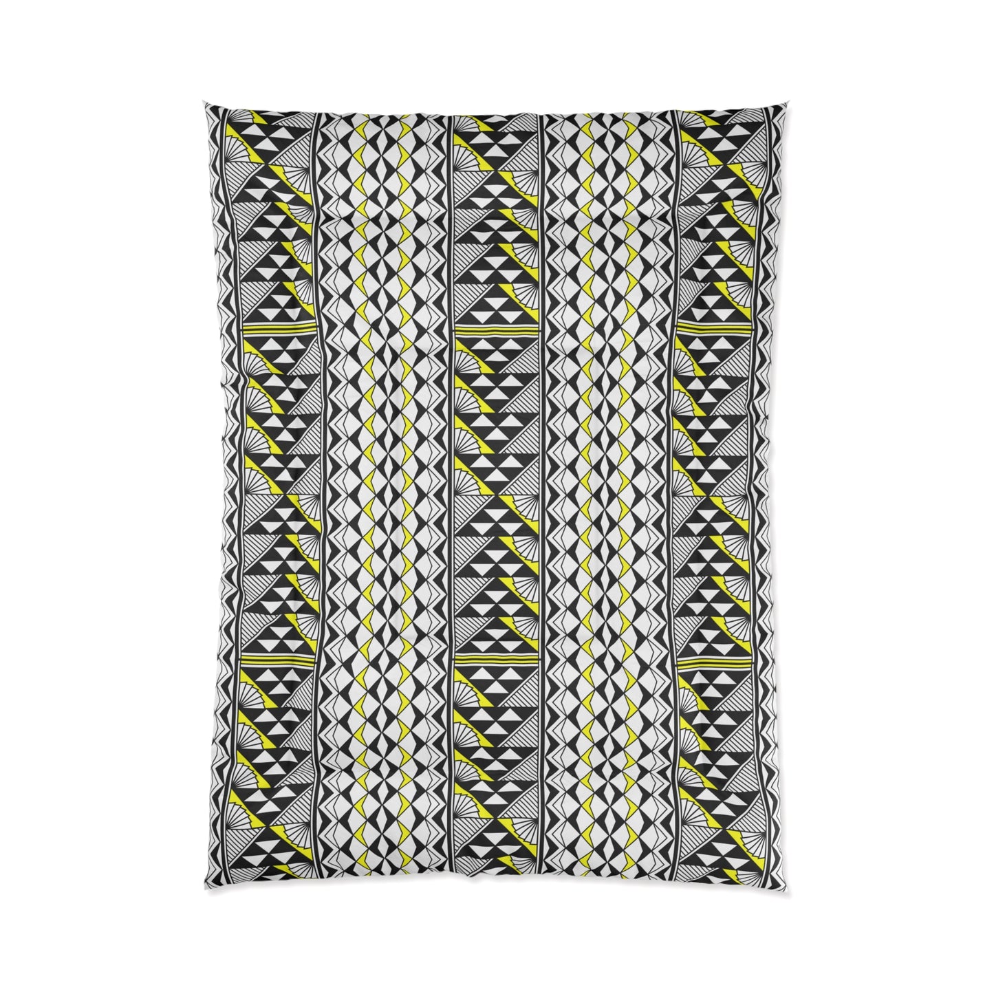 Southwest Rain and Sun in Yellow Comforter