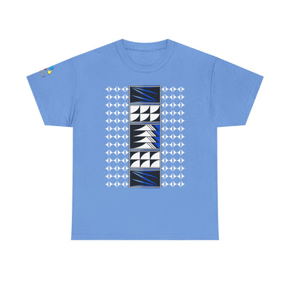 Feather Blessings in Blue Gildan Unisex Tee