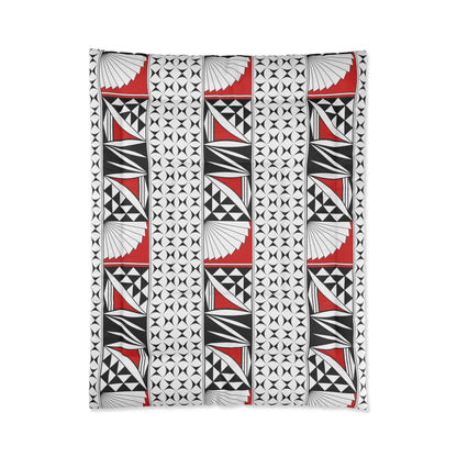 Southwest Sunrise in Red Comforter