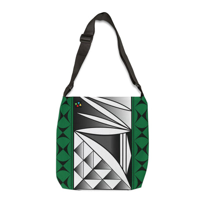 Green Chrome Southwest Sunrise Adjustable Tote Bag