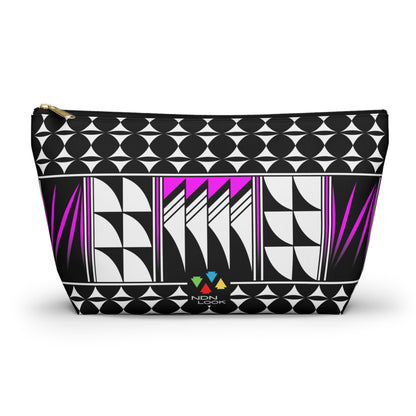 Blessed Feathers in Pink Pouch w T-bottom