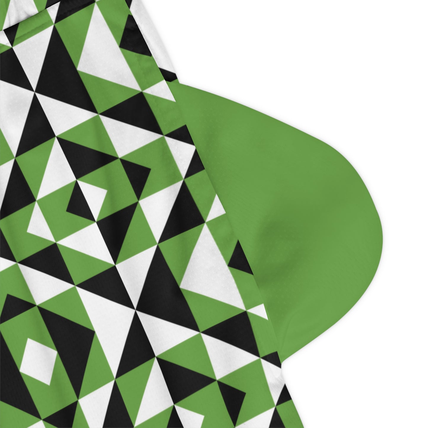 Light Green Sacred Mountains Basketball Rib Shorts