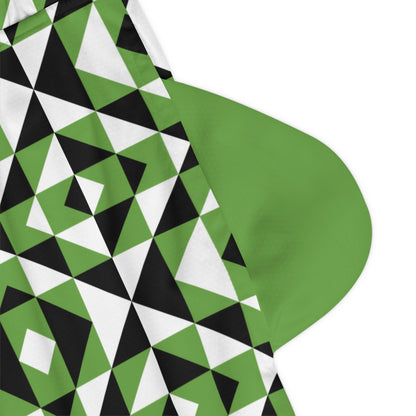 Light Green Sacred Mountains Basketball Rib Shorts