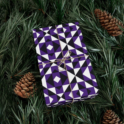 Purple Sacred Mountains Gift Wrap Papers