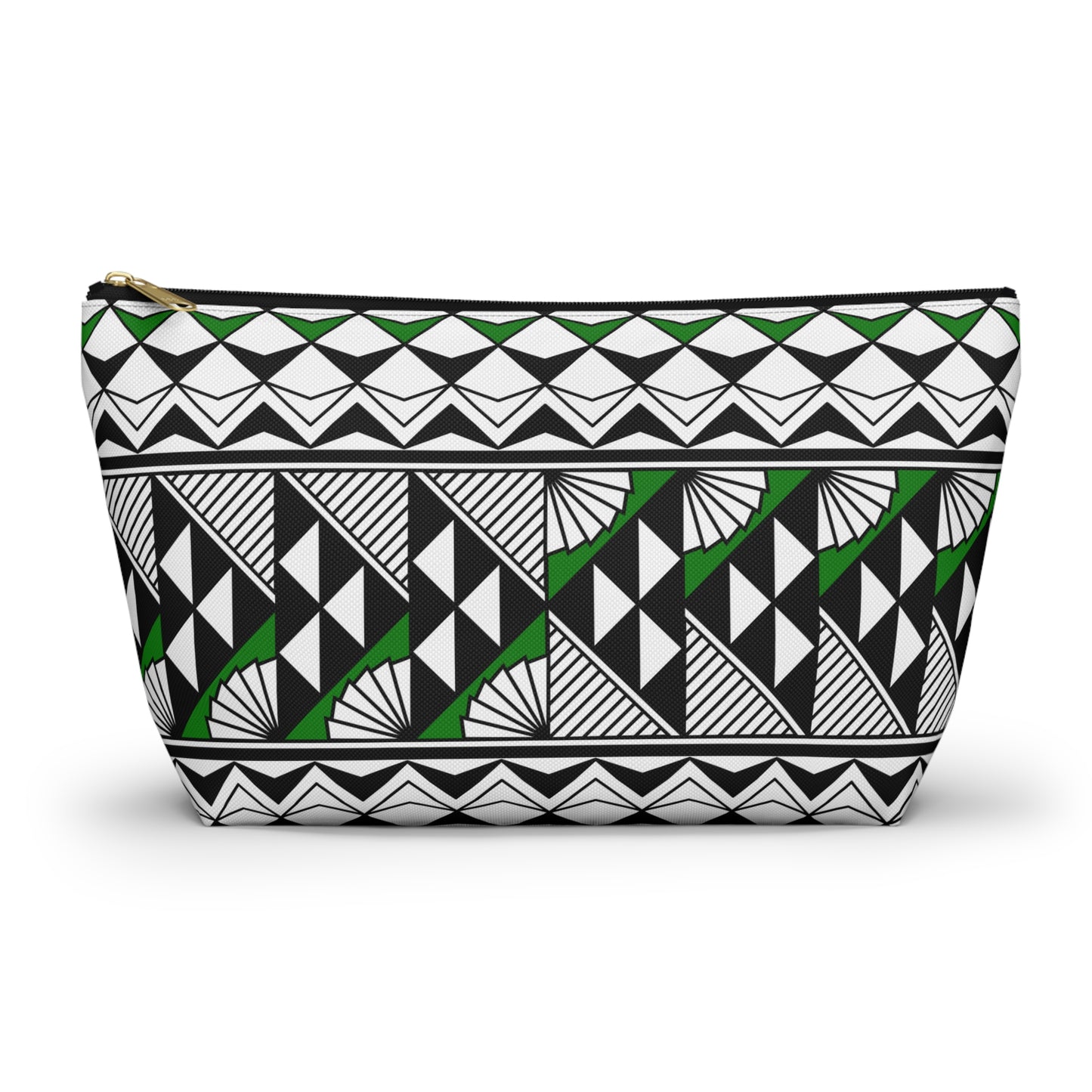 Sun and Rain in Green Pouch w T-bottom