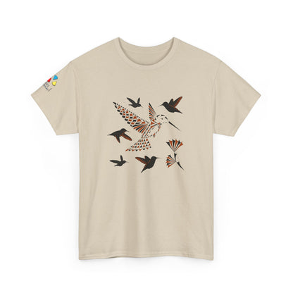 Hummingbird Blessing in Rust Gildan Unisex Tee