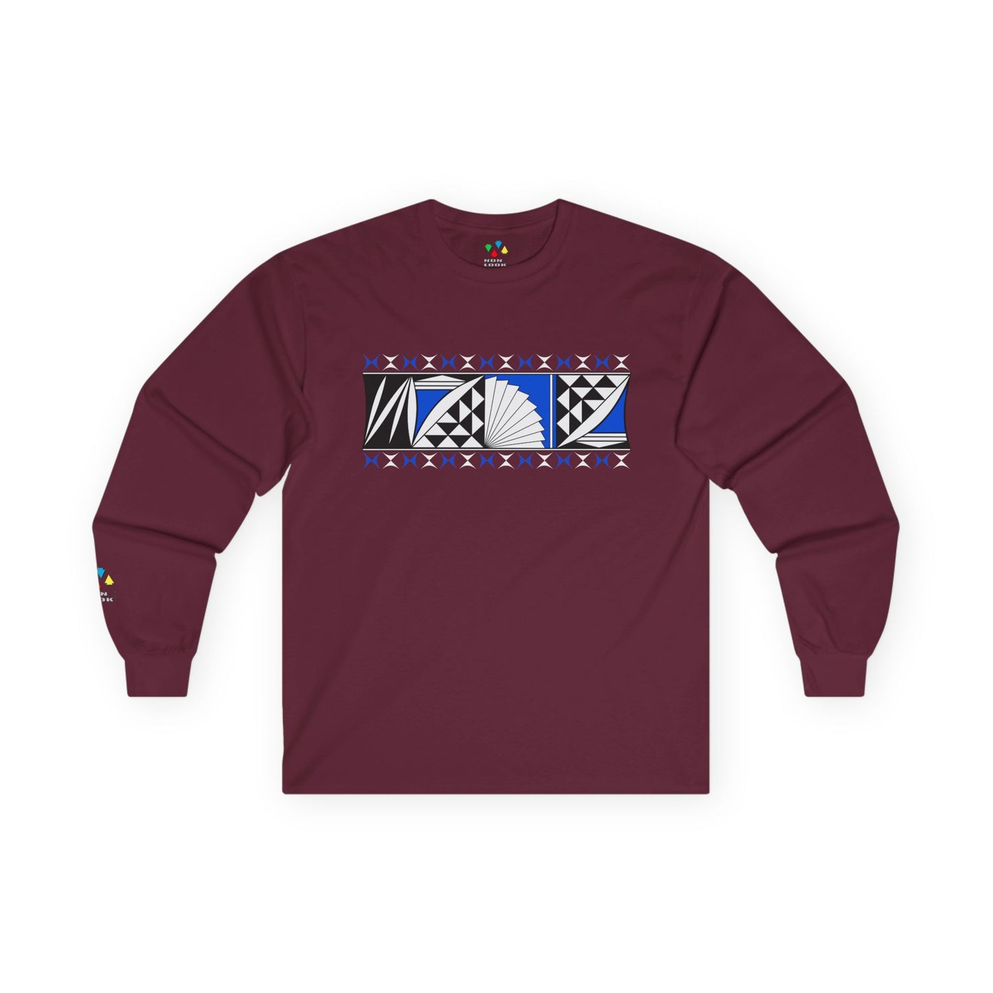 Southwest Sunrise in Blue Unisex Long Sleeve Tee