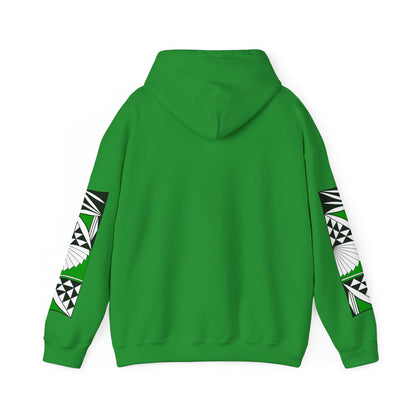 Southwest Sunrise in Green Unisex Hoodie