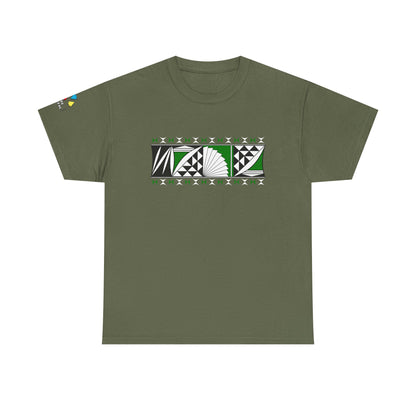Southwest Sunrise 2 in Green Gildan Unisex Tee
