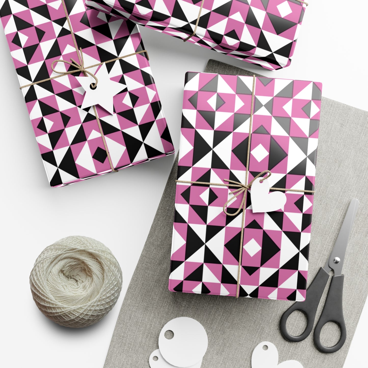 Light Pink Sacred Mountains Gift Wrap Papers