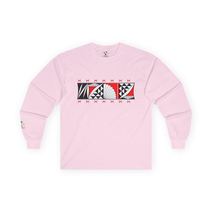 Southwest Sunrise in Red Unisex Long Sleeve Tee