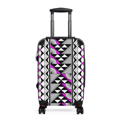 Southwest Rain and Sun in Pink Suitcases