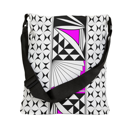 Pink Southwest Sunrise Adjustable Tote Bag