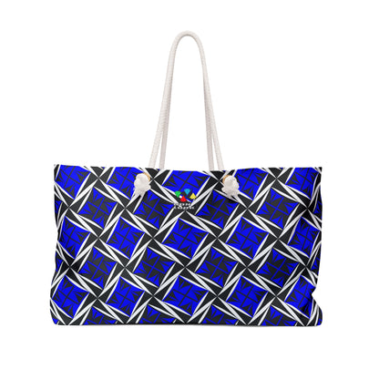 Blue Sacred Winds Weekender Bag