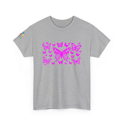 Butterfly Dance in Pink Gildan Unisex Tee