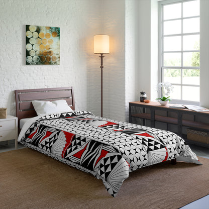 Southwest Sunrise in Red Comforter