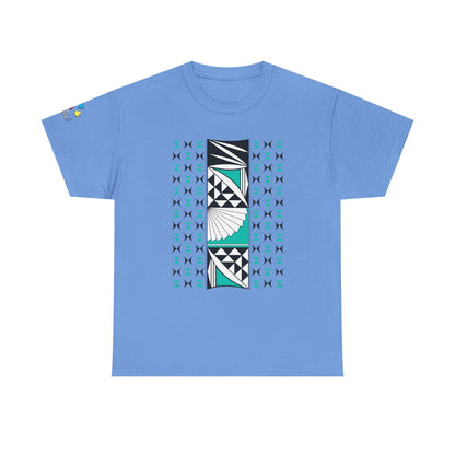 Southwest Sunrise in Aqua Gildan Unisex Tee