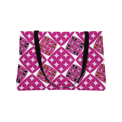 Pink Native Universe Weekender Tote Bag
