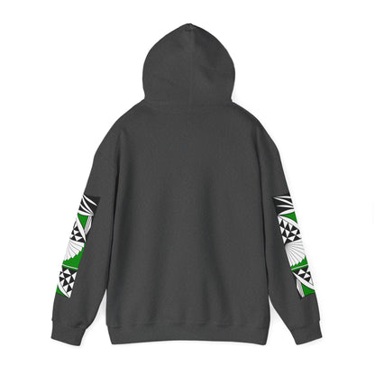 Southwest Sunrise in Green Unisex Hoodie