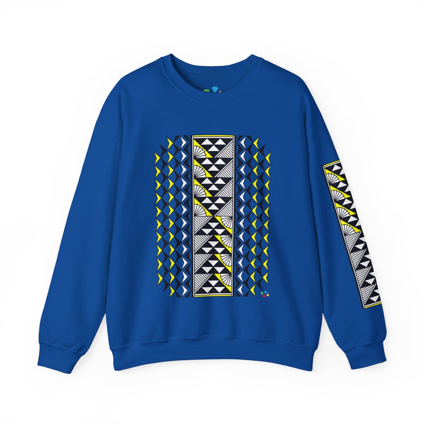 Sun and Rain in Yellow Unisex Sweatshirt